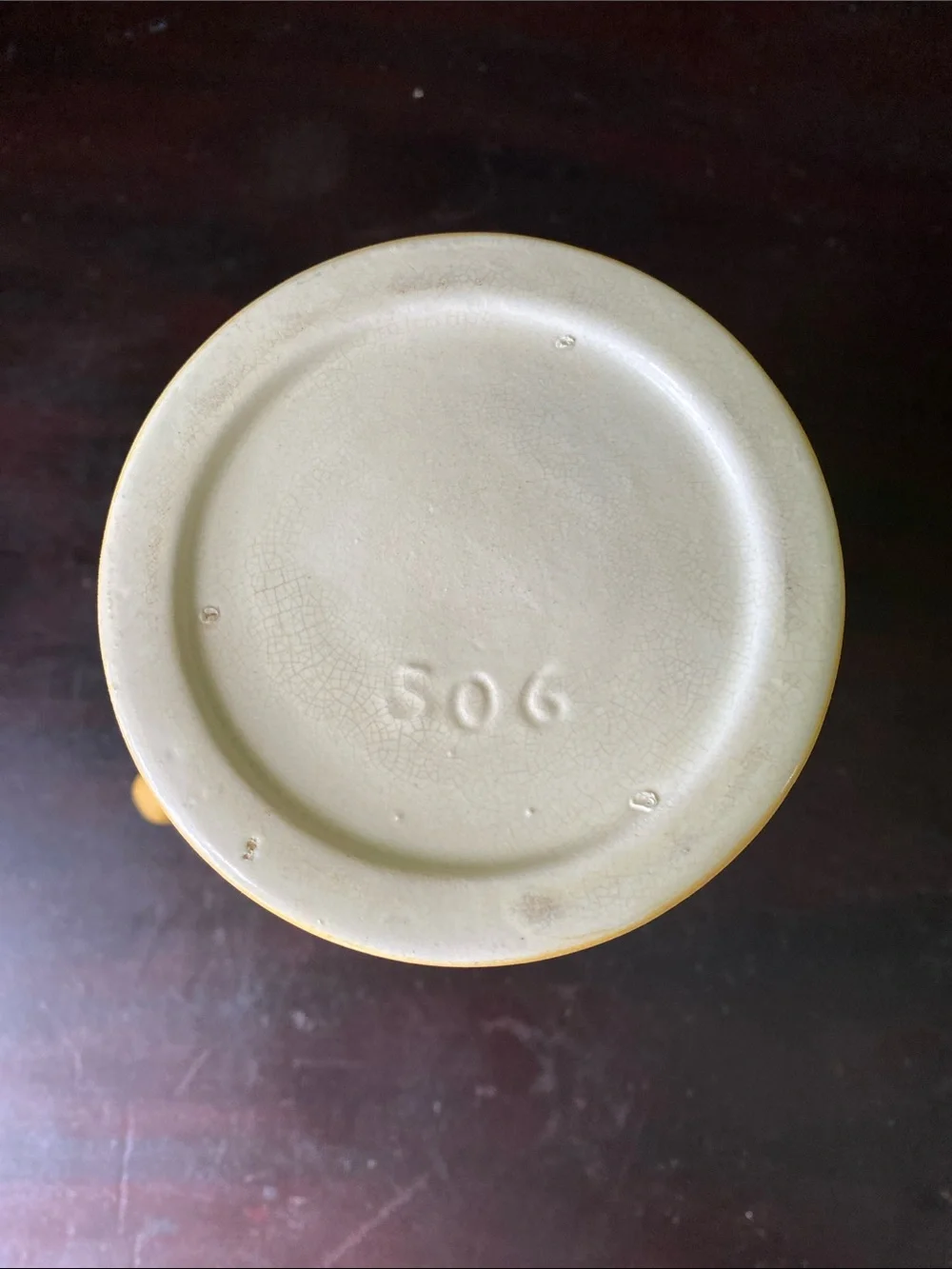 Vintage Red Wing Pottery / Rumrill Art Deco Trophy Vase
